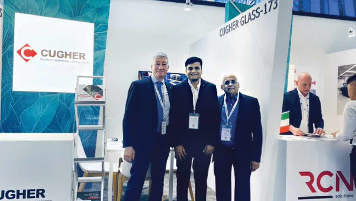 Cugher Glass showcases cutting-edge technology at China Glass