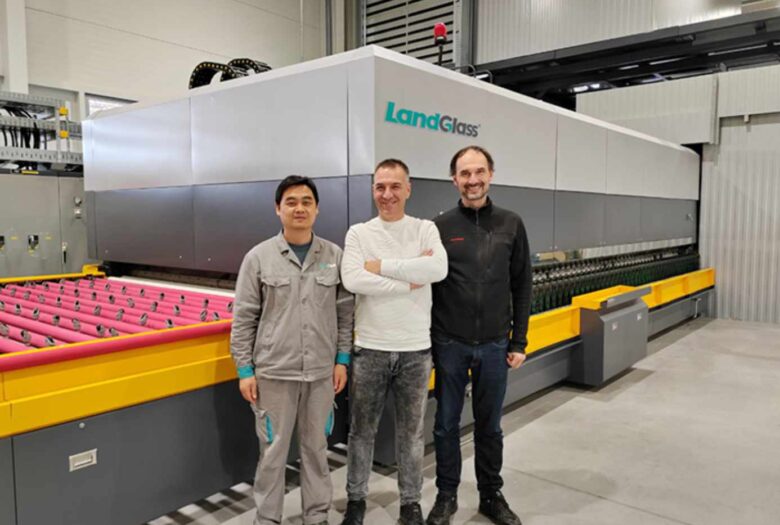 LandGlass Glass Tempering Furnace Successfully Operates in Slovakia