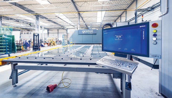 Glaston processing automation Efficiency in glass processing