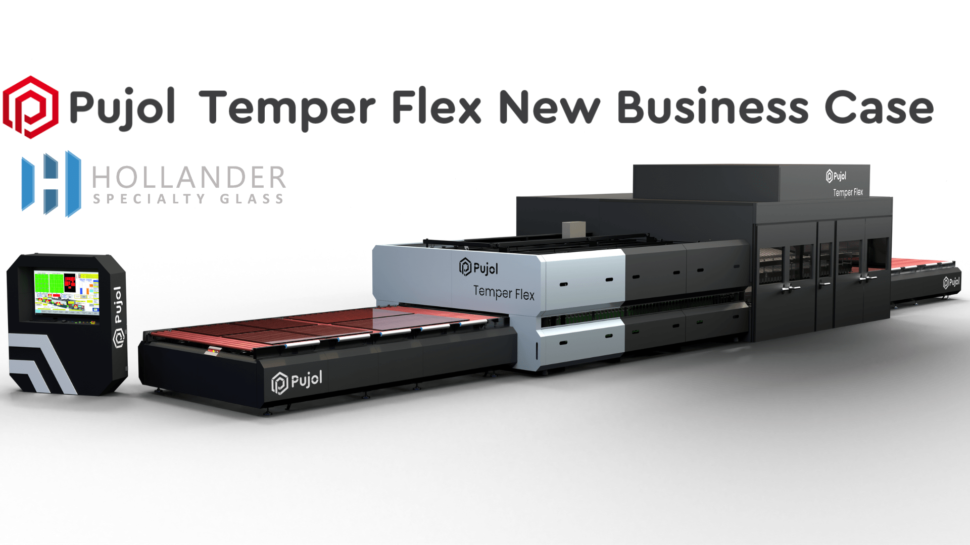 Hornos Industriales Pujol announces the sale of Temper Flex tempering oven to Hollander Glass.